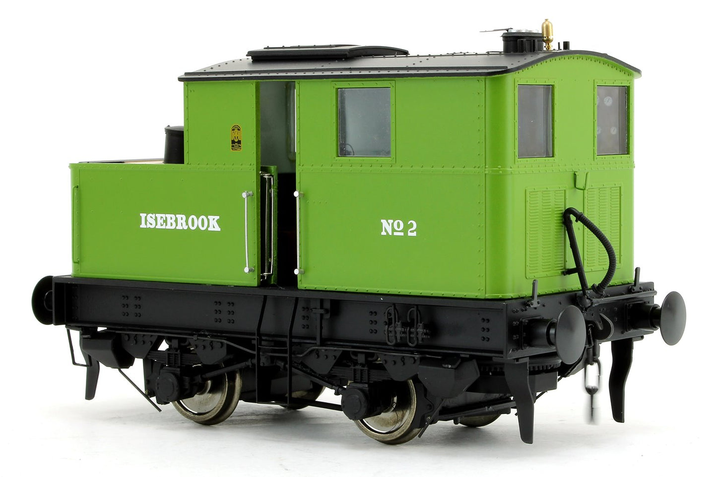 Sentinel 4wVB 2 "Isebrook" in GWR Green