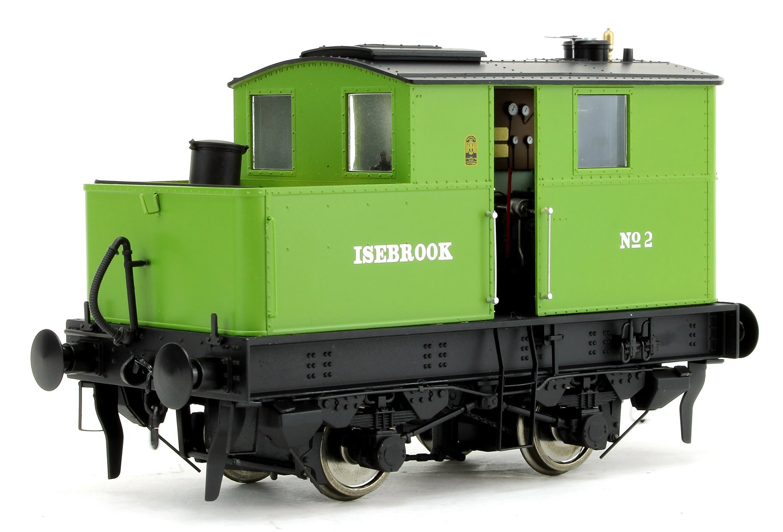 Sentinel 4wVB 2 "Isebrook" in GWR Green