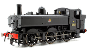 Class 64xx 0-6-0PT Pannier 6435 in BR black with early emblem - DCC Fitted