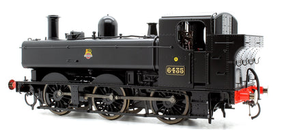 Class 64xx 0-6-0PT Pannier 6435 in BR black with early emblem - Steam Tank Locomotive - DCC Fitted