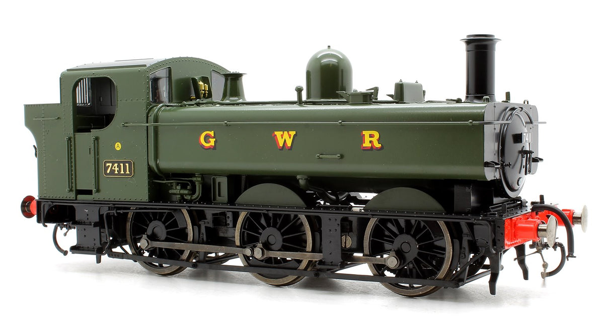 Pre-Owned Class 74xx 0-6-0PT Pannier 7411 in GWR green - DCC Sound