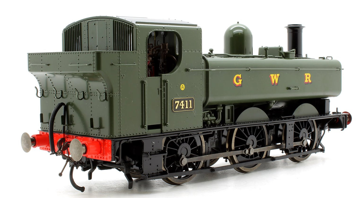 Pre-Owned Class 74xx 0-6-0PT Pannier 7411 in GWR green - DCC Sound