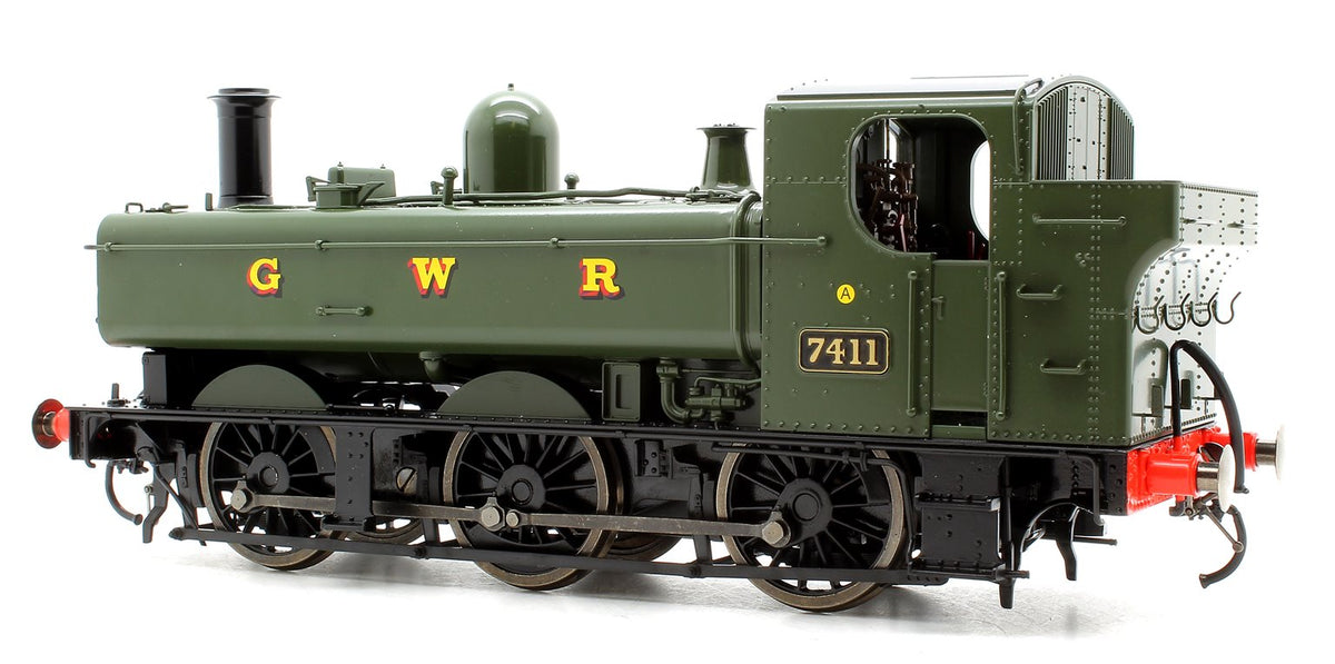 Pre-Owned Class 74xx 0-6-0PT Pannier 7411 in GWR green - DCC Sound