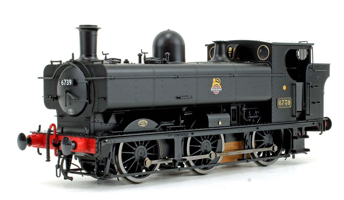 Class 57xx Pannier 6739 BR Black Early Crest