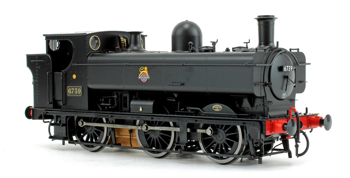 Class 57xx Pannier 6739 BR Black Early Crest - DCC Sound