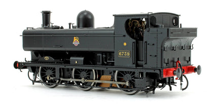 Class 57xx Pannier 6739 BR Black Early Crest - DCC Sound