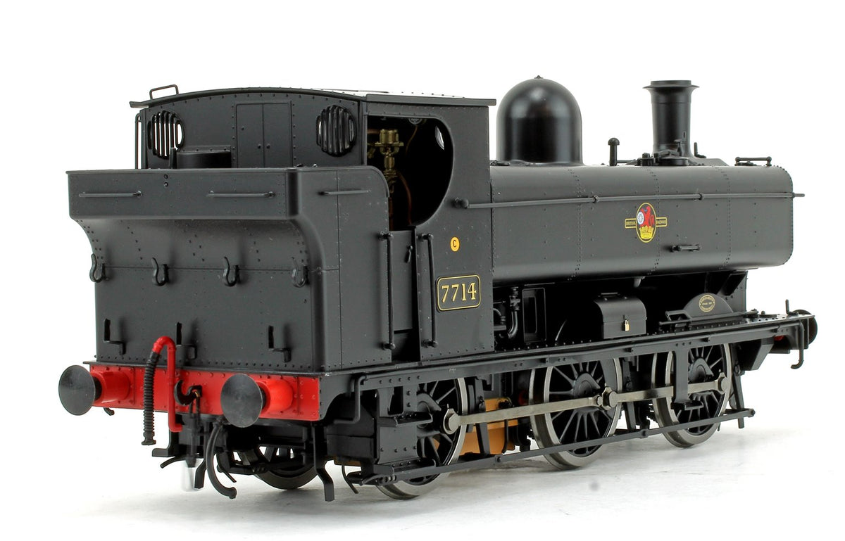 Pre-Owned Class 57xx Pannier 7714 BR Black Late Crest - Steam Tank Locomotive