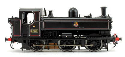 Class 57xx Pannier 8763 BR Lined Black Early Crest - Steam Tank Locomotive - DCC Sound