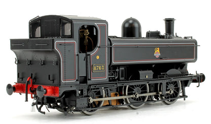 Class 57xx Pannier 8763 BR Lined Black Early Crest - Steam Tank Locomotive