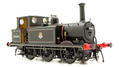 Terrier A1X 32650 BR Lined Black Early Crest - Steam Tank Locomotive