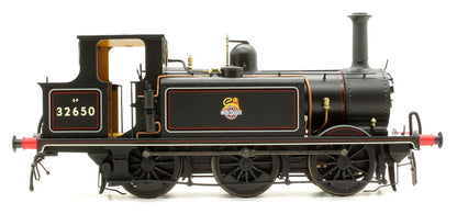 Terrier A1X 32650 BR Lined Black Early Crest - Steam Tank Locomotive