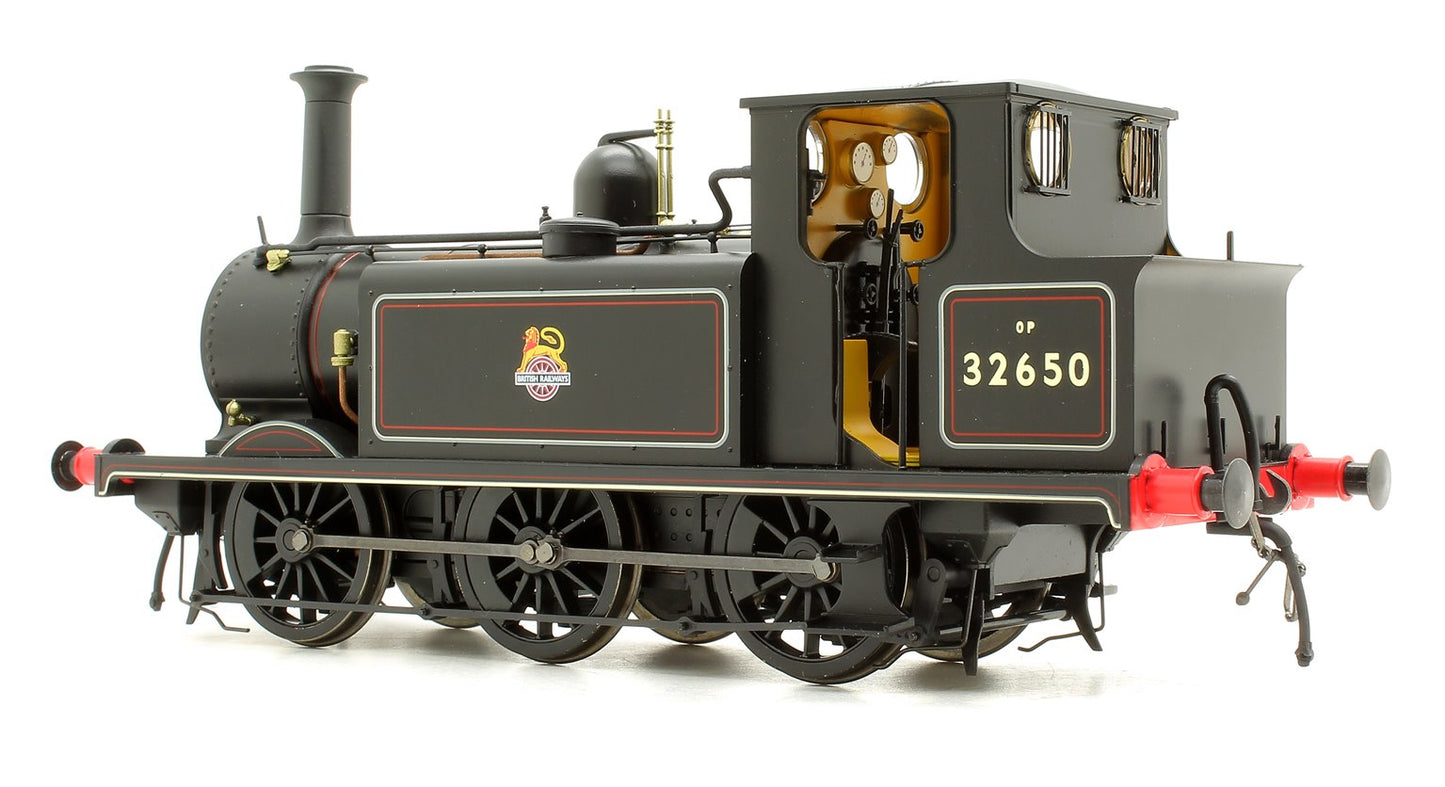 Terrier A1X 32650 BR Lined Black Early Crest - Steam Tank Locomotive - DCC Sound