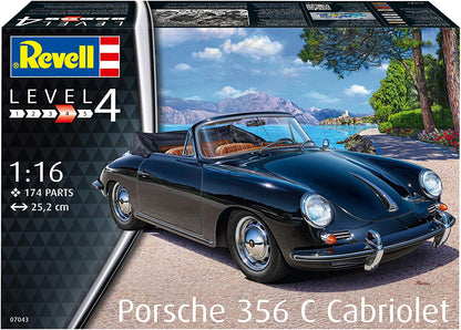 Porsche 356 Cabriolet (1:16 Scale) Model Kit