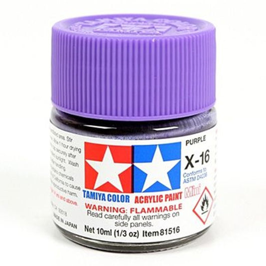 TAMIYA ACRYLIC MINI X-16 PURPLE