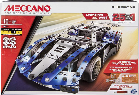 Supercar 25-in-1 STEM Building Kit