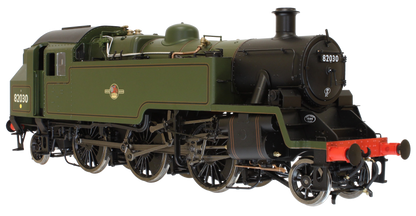 British Railways Standard 3MT 2-6-2T Lined Green Late Crest Unnumbered - Steam Tank Locomotive - DCC Sound