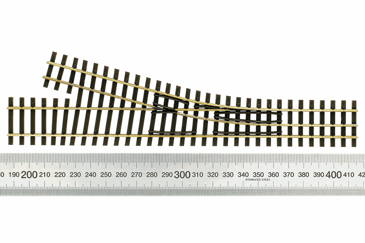 Tillig elite track : Bifurcation HO/HOe Narrow Splits to Right