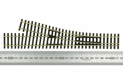 Tillig elite track : Right Bifurcation HO/HOm Narrow Splits