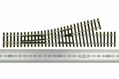 Tillig elite track : Left Bifurcation HO/HOm Narrow Splits