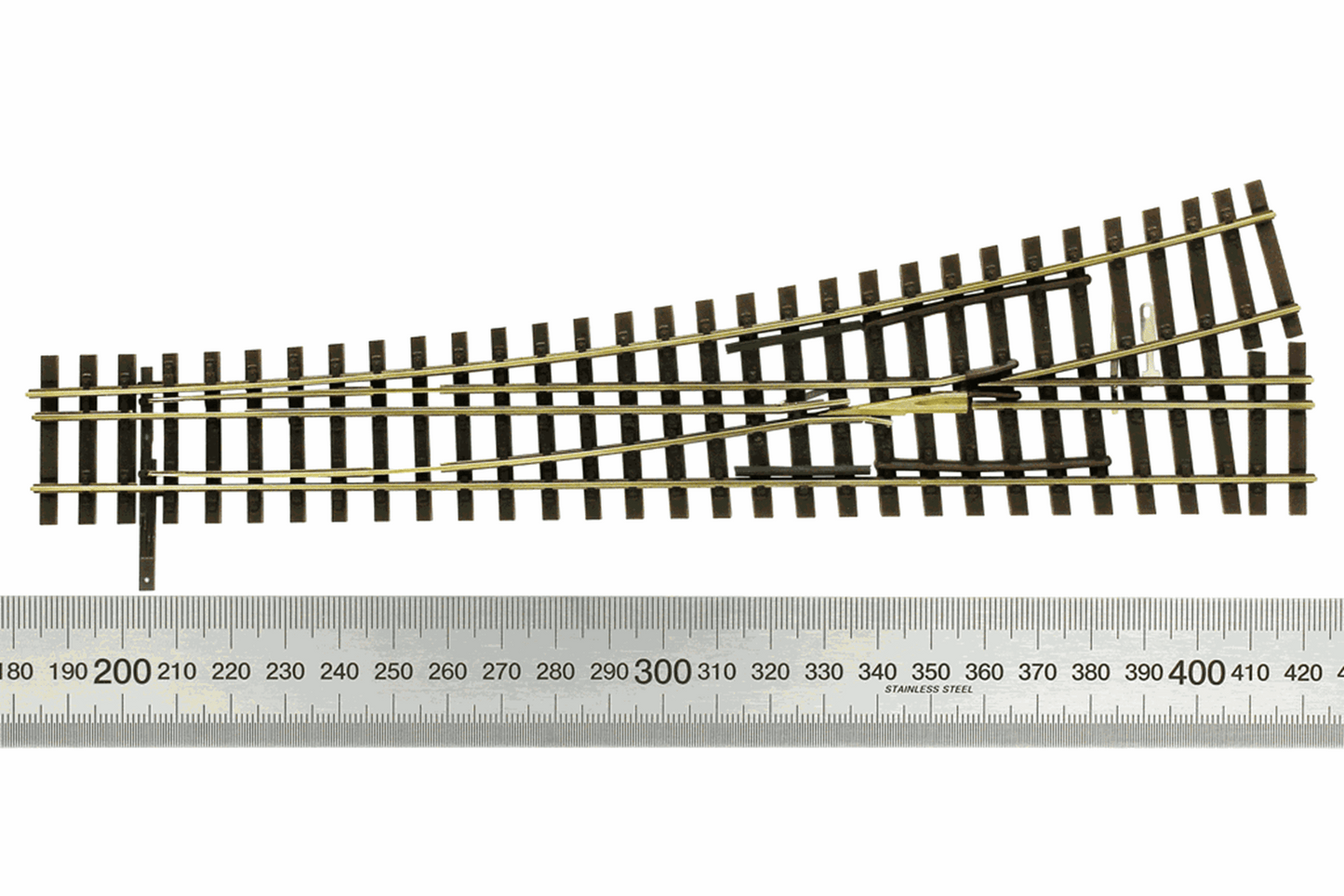 Tillig elite track : Left Turnout HO/HOm (Standard Gauge)