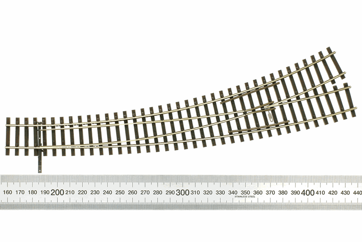 Tillig elite track : Curved Point HO Exit