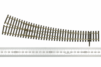 Tillig elite track : Right   Curved Point HO Exit 9° and 12°