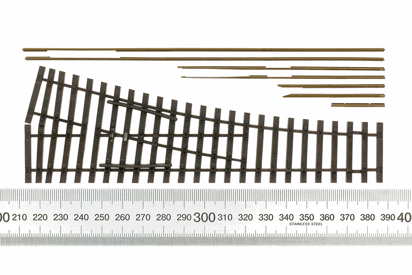 Tillig elite track : Left Sharp Point Kit HO 15°