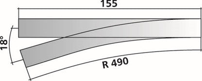 Tillig elite track : Points right 18°