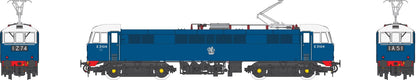 Class 86/0 'AL6' Bo-Bo Electric Locomotive BR Blue E3104 with red bufferbeams – as built