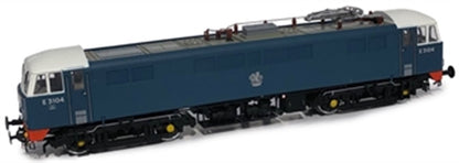 Class 86/0 'AL6' Bo-Bo Electric Locomotive BR Blue E3104 with red bufferbeams – as built