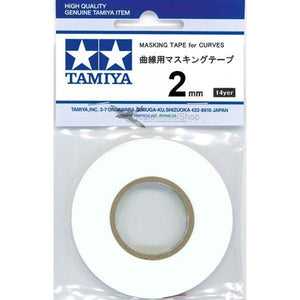 Tamiya 87177 Masking Tape For Curves 2MM