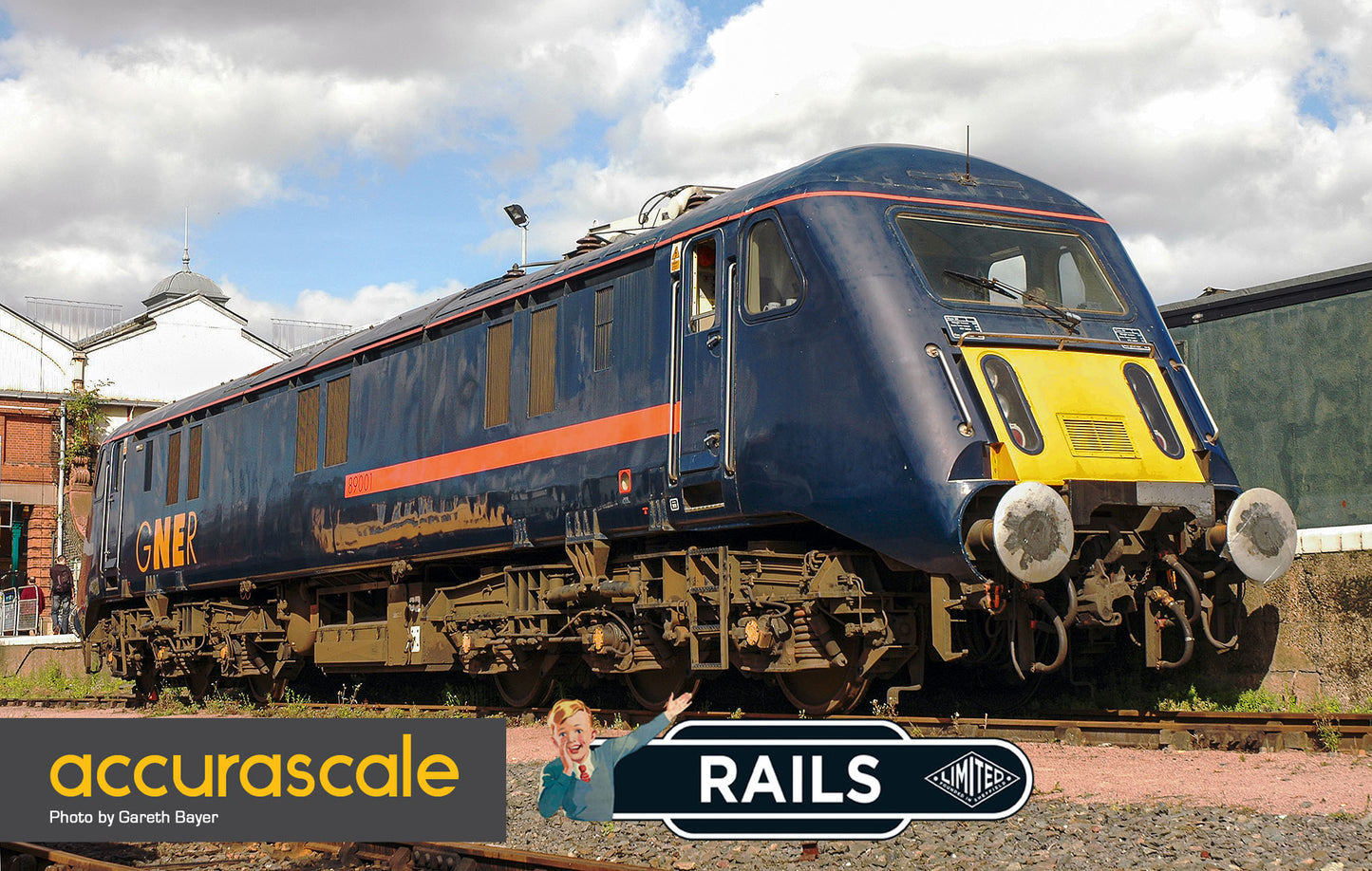 Class 89 (89001) GNER (Gold Lettering) Electric Locomotive