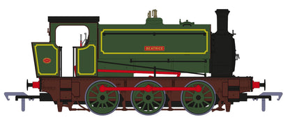 16" Hunslet "Beatrice" Lined Green No. 2705 (as preserved at Embsay & Bolton Abbey Steam Railway) - Steam Tank Locomotive