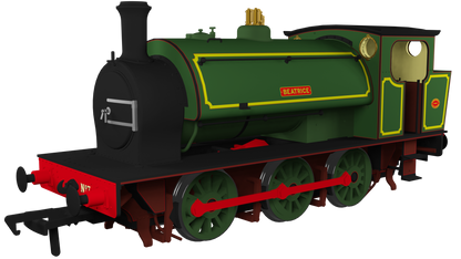 16" Hunslet "Beatrice" Lined Green No. 2705 (as preserved at Embsay & Bolton Abbey Steam Railway) - Steam Tank Locomotive