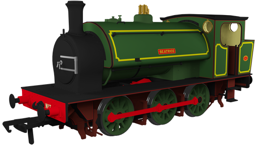 16" Hunslet "Beatrice" Lined Green No. 2705 (as preserved at Embsay & Bolton Abbey Steam Railway) - Steam Tank Locomotive