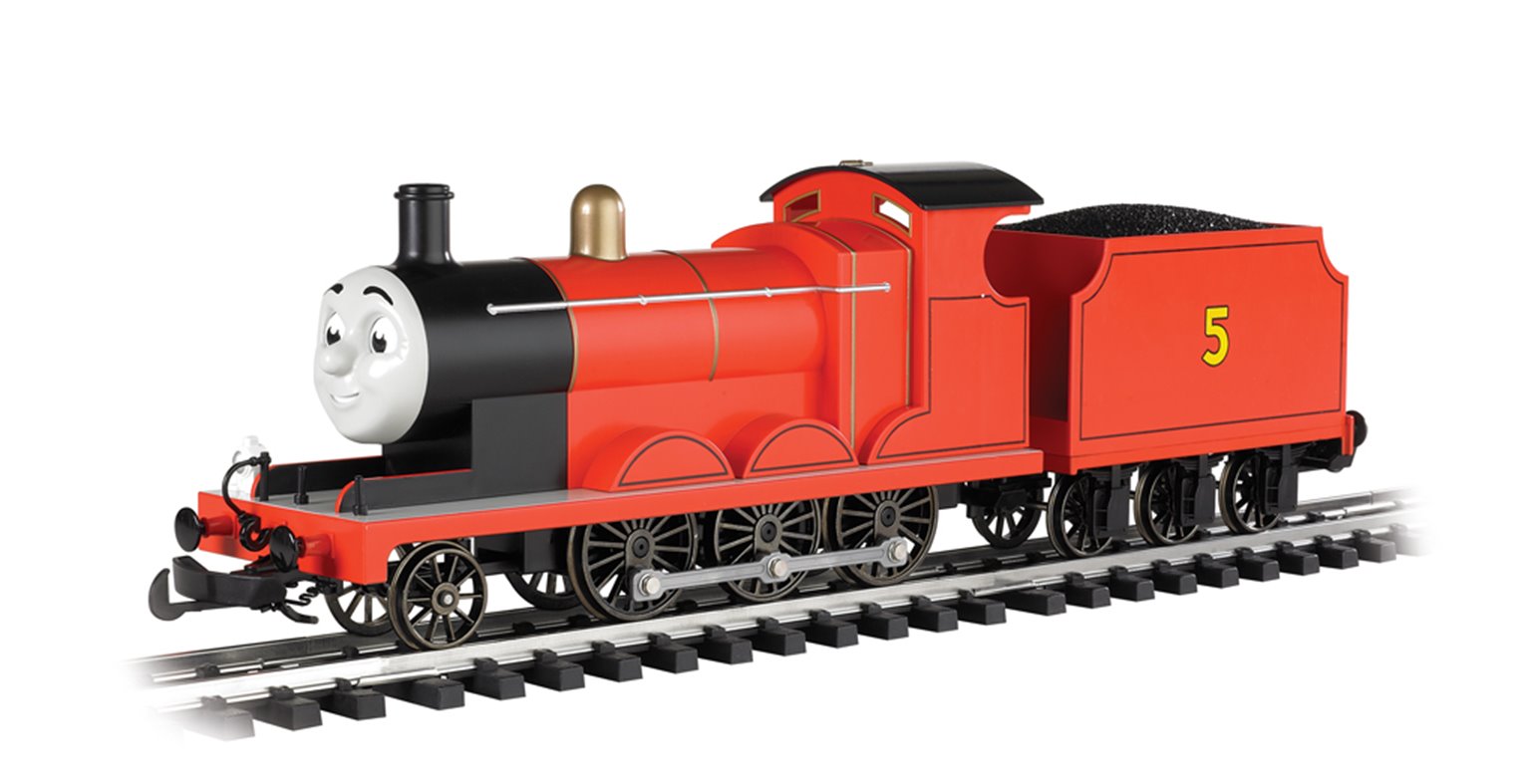 Thomas & Friends Large Scale 91403 James the Red Engine (with – Rails