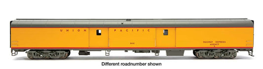 85' American Car & Foundry Baggage Car -- Union Pacific(R) - Standard w/Decals (yellow, gray, red)