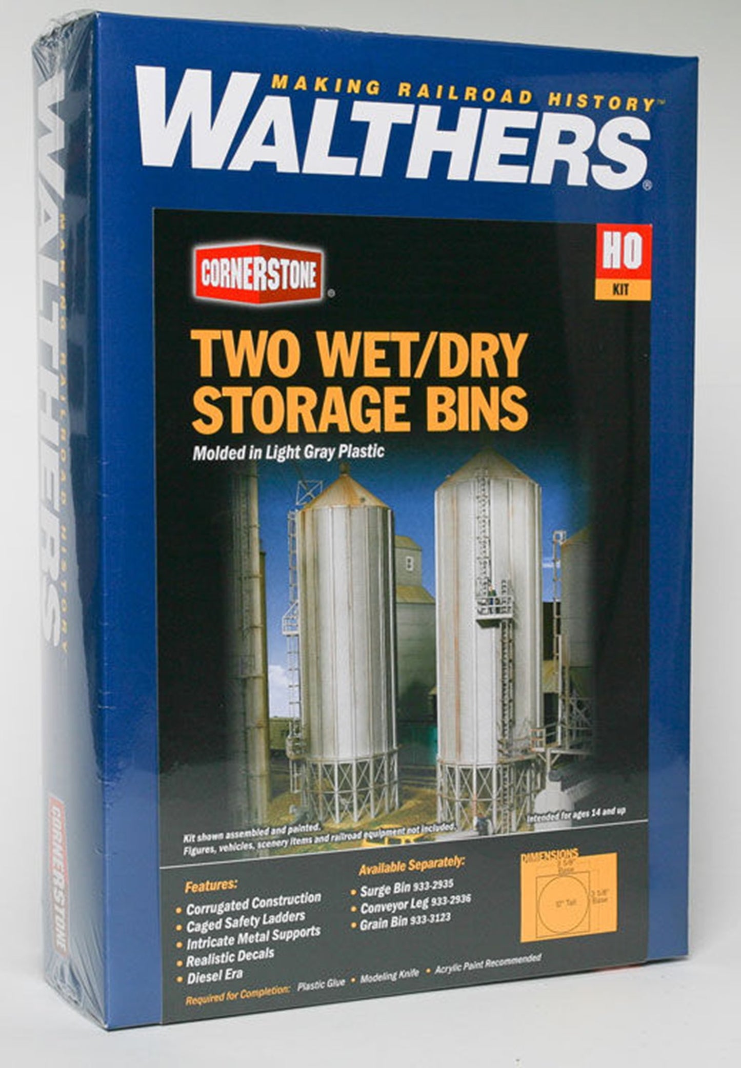 Wet/Dry Grain Storage Bins (2) Kit