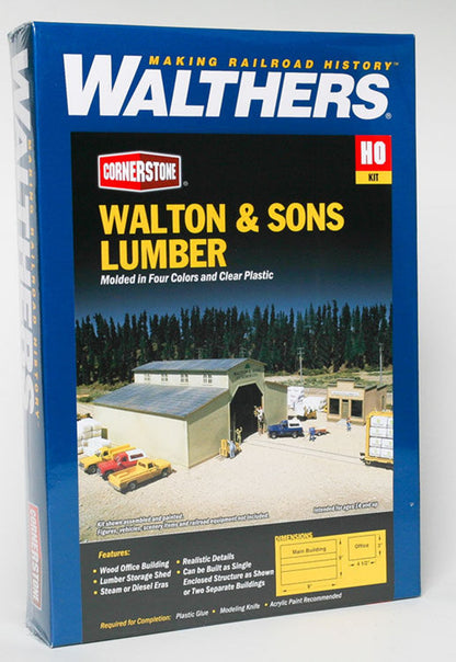 Walton And Sons Lumber Company Main Building Kit