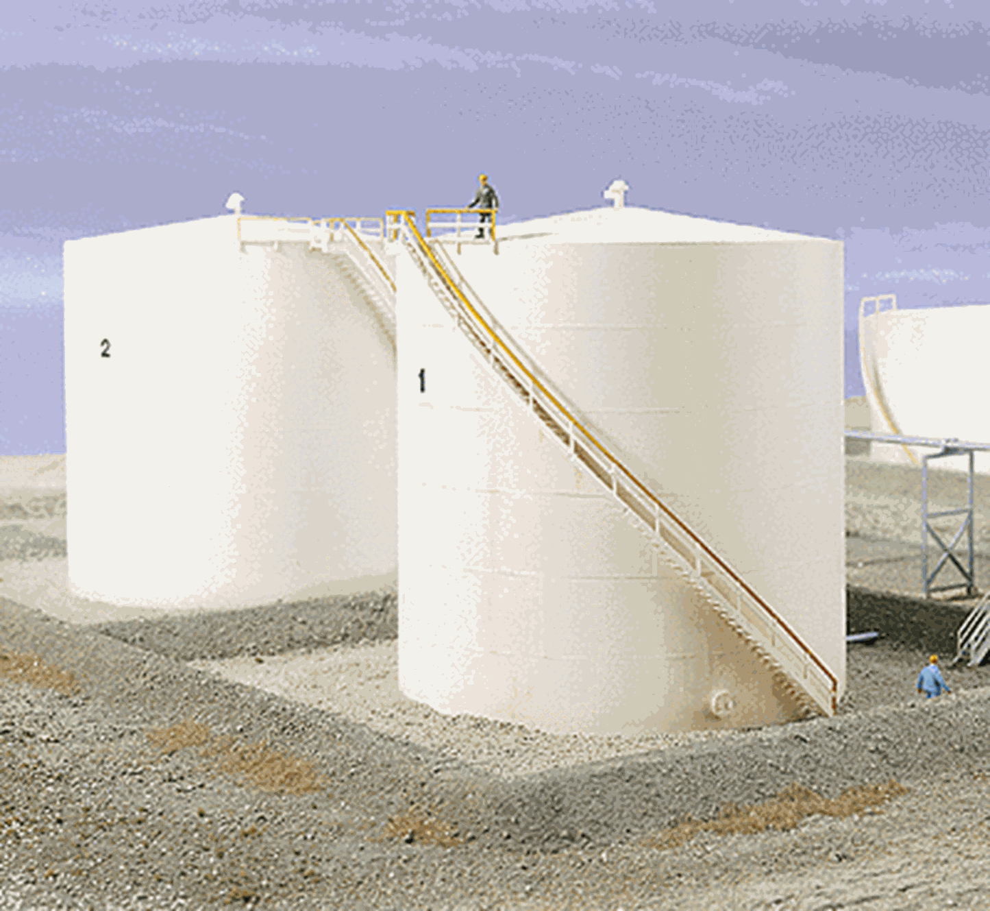 Tall Oil Storage Tank W/Berm Kit