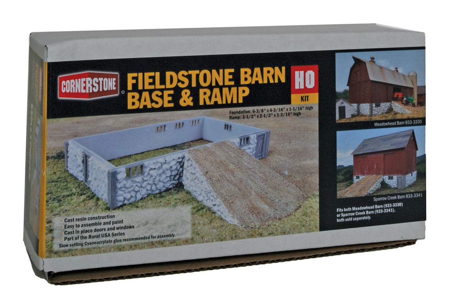 Fieldstone Barn Base And Ramp Kit