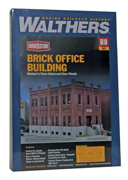 Brick Office Building Kit