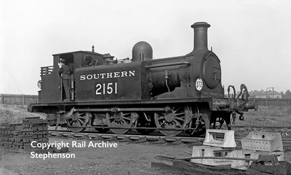 LBSCR Stroudley ‘E1’ 0-6-0T No. 2151 Southern Black - Steam Tank Locomotive - DCC Sound