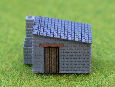 N3LB4 Ancorton Stone Built Lineside Building