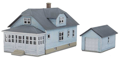 American Bungalow With Single Car Garage Kit