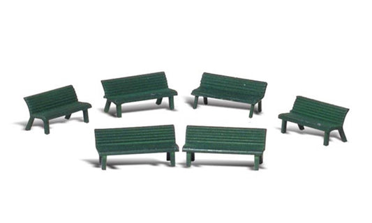 Scenic Accents - Park Benches - HO Scale