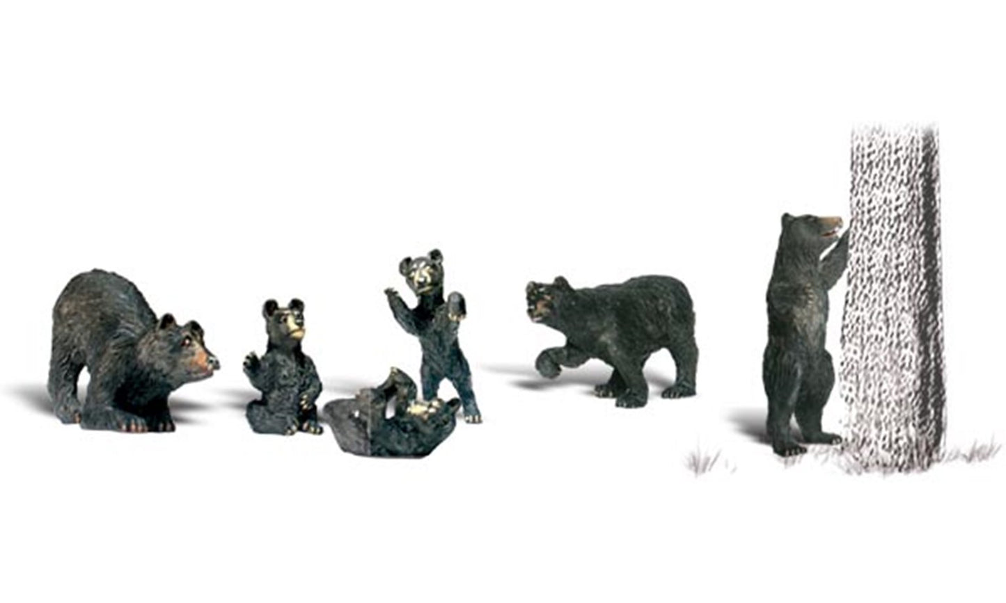 Scenic Accents - Black Bears - HO Scale