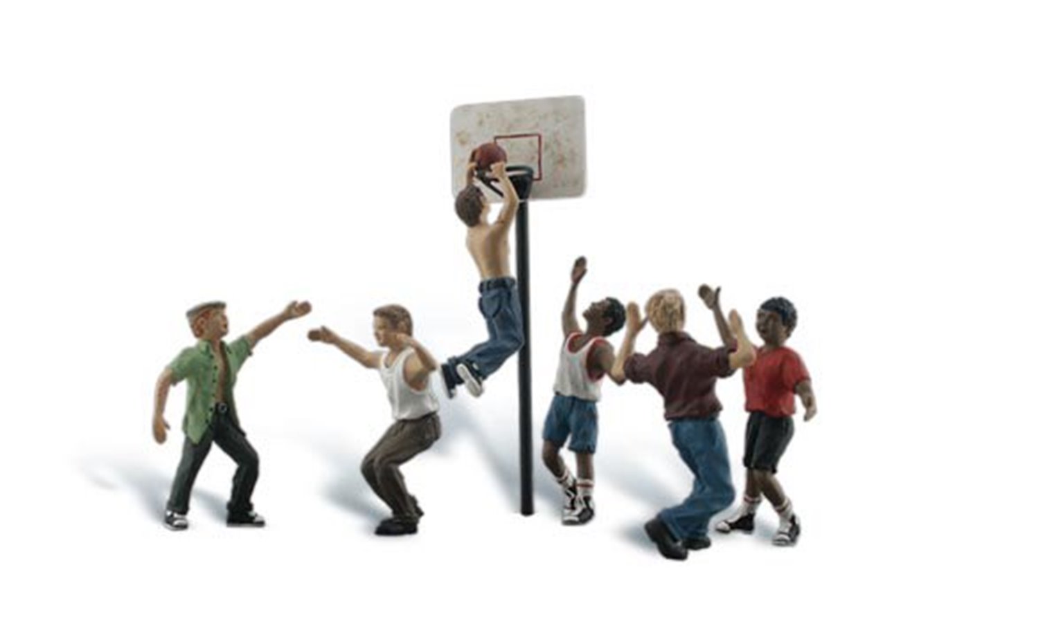 Scenic Accents - Shootin' Hoops - HO Scale