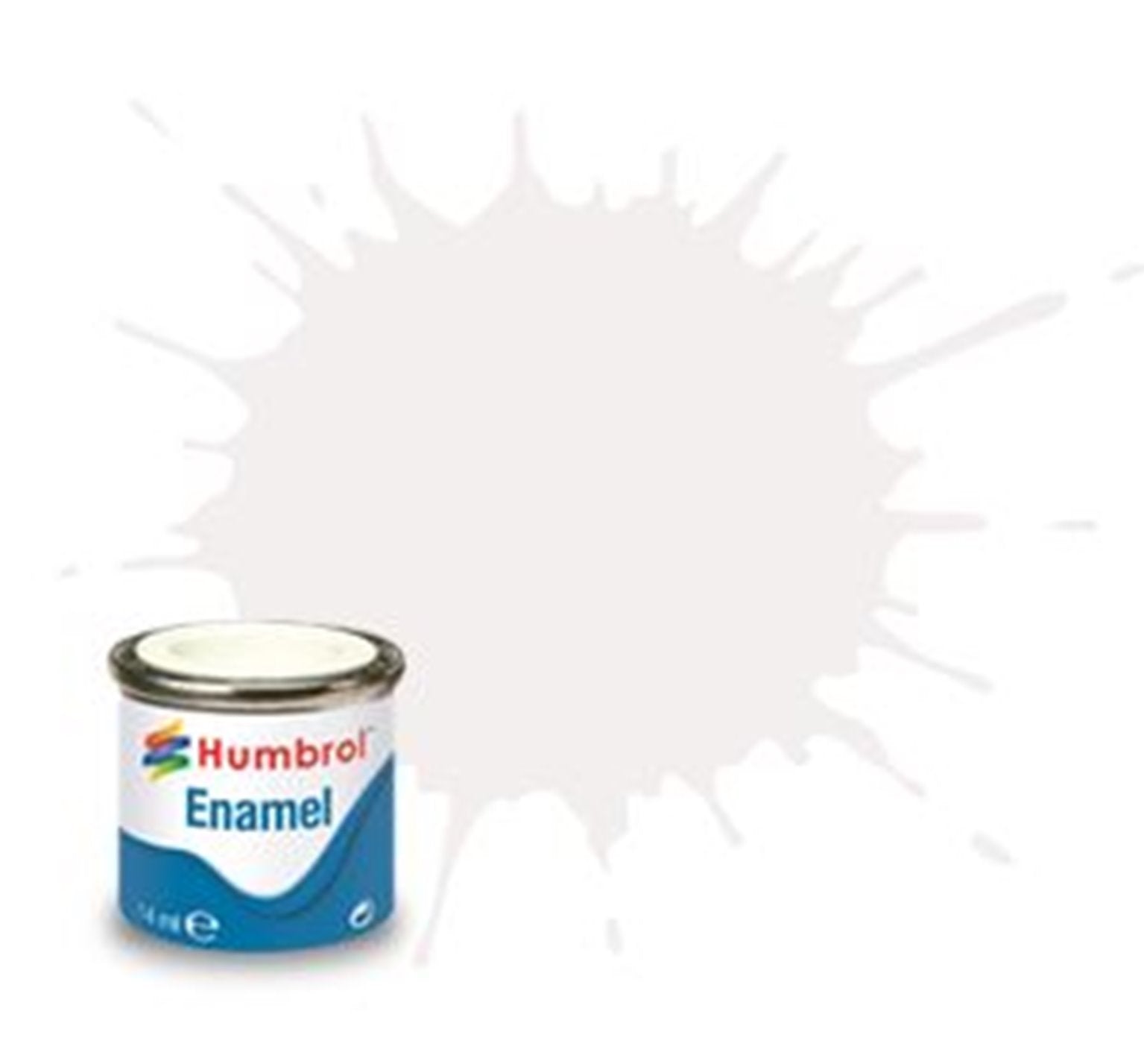 Humbrol 22 White Gloss - 14ml Enamel Paint