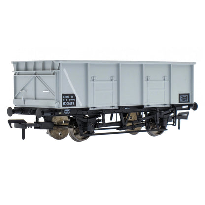 BR 21T COAL21 / MDO Mineral Wagon Triple Pack - Grey pre TOPS- Pack C